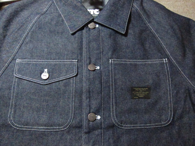 画像: FTC/DENIM CHORE JKT  INDIGO