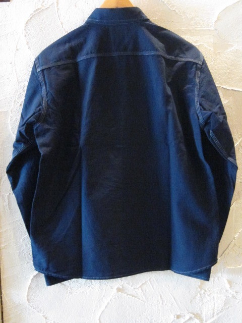 画像: RATS/TRIPLE STITCH WORK SHIRT  NAVY