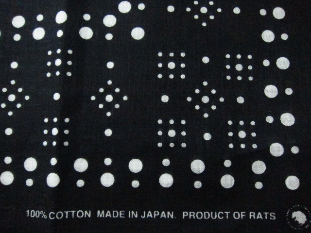 画像: RATS/BANDANA  BLACK