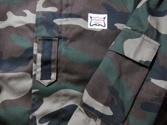 画像: INTERFACE/HOODED CAMO JKT  WOODLAND