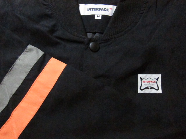 画像: (SALE 35%OFF) INTERFACE/COTTON SUEDE JKT  BLACKxORANGE