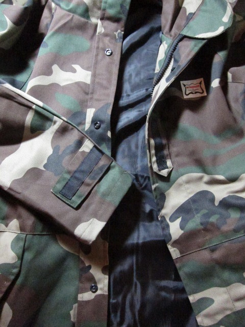 画像: INTERFACE/HOODED CAMO JKT  WOODLAND