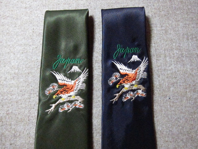 画像: BELAFOTE/RT FUJI SOUVENIR NECKTIE  NAVY