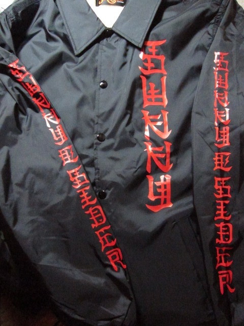 画像: SUNNY C SIDER/SANSKRIT COACH JKT  BLACK