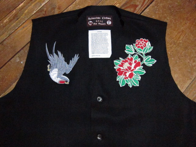 画像: SOFTMACHINE/GARDEN VEST  BLACK