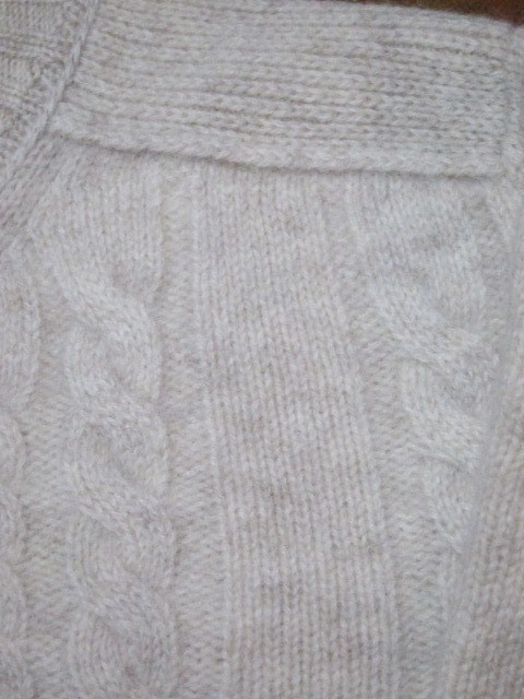 画像: RATS/FISHERMANS KNIT  ECRU
