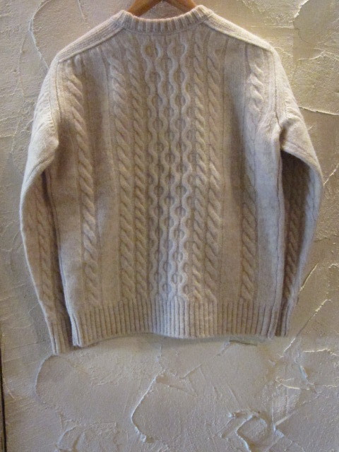 画像: RATS/FISHERMANS KNIT  ECRU