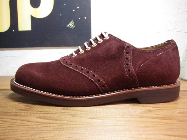 画像: GLAD HAND/xREGAL SADDLE SUEDE SHOES  BROWN