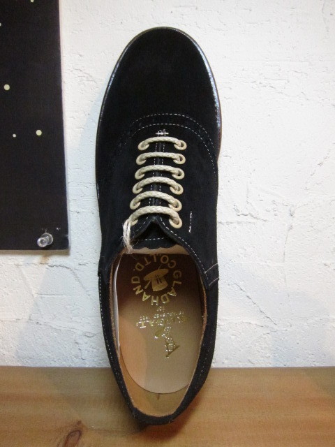 画像: GLAD HAND/xREGAL SADDLE SUEDE SHOES  BLACK