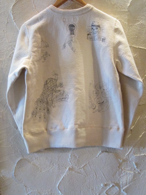 画像: SOFTMACHINE/SKETCH SWEAT  WHITE(OFF)