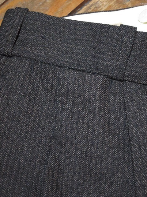 画像: BELAFONTE/RT 2 TACK TROUSERS  D.BROWN