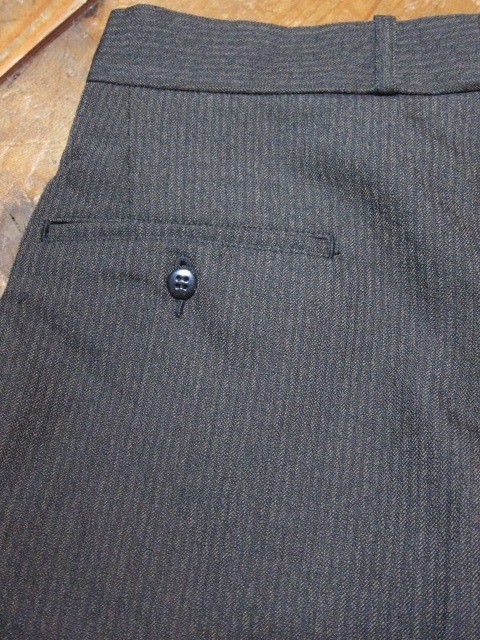 画像: BELAFONTE/RT 2 TACK TROUSERS  D.BROWN