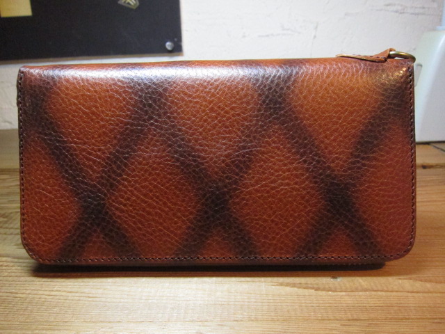 画像: BELAFONTE/RT WALLET WIREMESH STRENCIL  BROWN