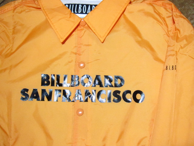 画像: BILL BOARD/COACH JACKET SANFRANCISCO  ORANGE