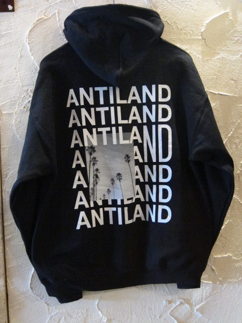 画像: BONES AND BOLTS/HOODIE ANTILAND  BLACK