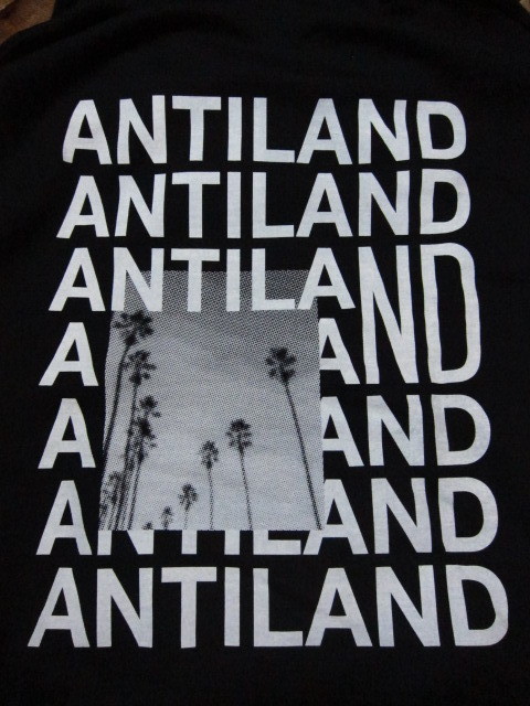 画像: BONES AND BOLTS/HOODIE ANTILAND  BLACK