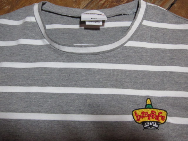 画像4: (SALE 35%OFF) INTERFACE/ADIOS HALF SLEEVE BORDER T  GRAY