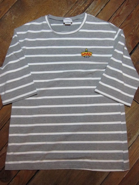 画像3: (SALE 35%OFF) INTERFACE/ADIOS HALF SLEEVE BORDER T  GRAY