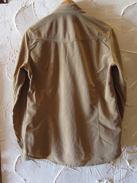 画像2: (SALE 35%OFF) JIL BLAZE/CORDUROY WESTARN SH  CAMEL