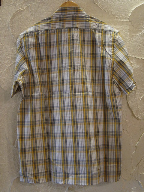 画像2: (DEAD STOCK)COREFIGHTER/CHECK S/S SH  YELLOW