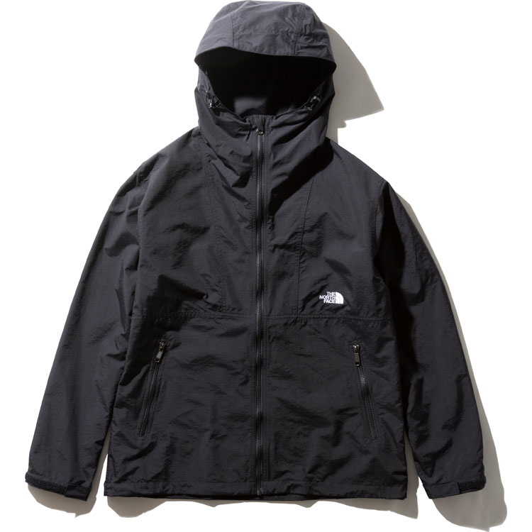 画像1: THE NORTH FACE/COMPACT JACKET　BLACK