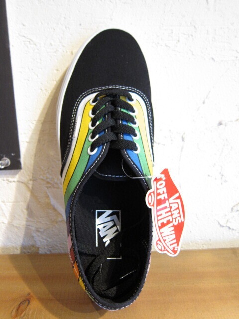 画像4: (SALE 30%OFF)VANS/AUTHENTIC BLACKxMULTI