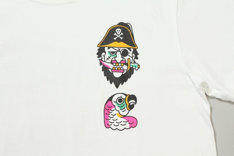 画像2: (SALE 35%OFF)INTERFACE/PIRATES T  WHITE