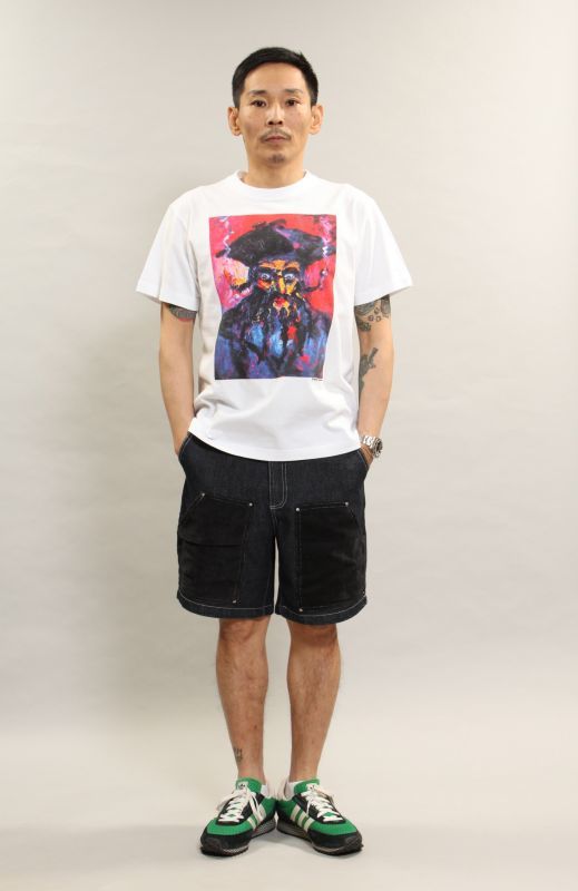 画像3: (SALE 35%OFF)INTERFACE/BLACK BEARD T  WHITE