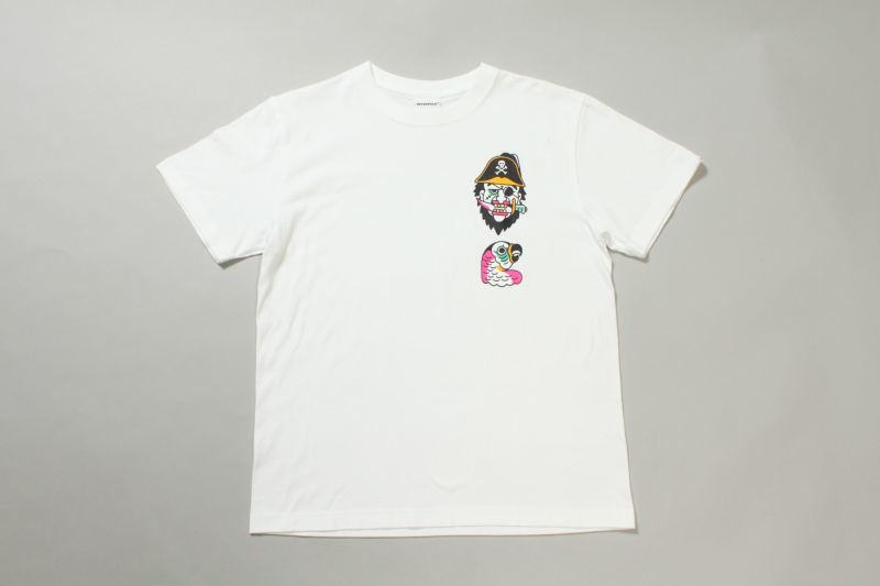 画像1: (SALE 35%OFF)INTERFACE/PIRATES T  WHITE