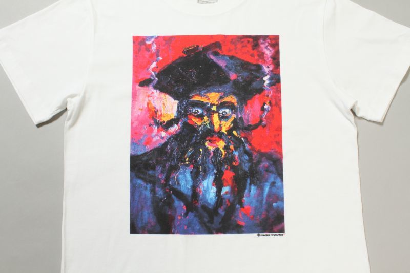 画像2: (SALE 35%OFF)INTERFACE/BLACK BEARD T  WHITE