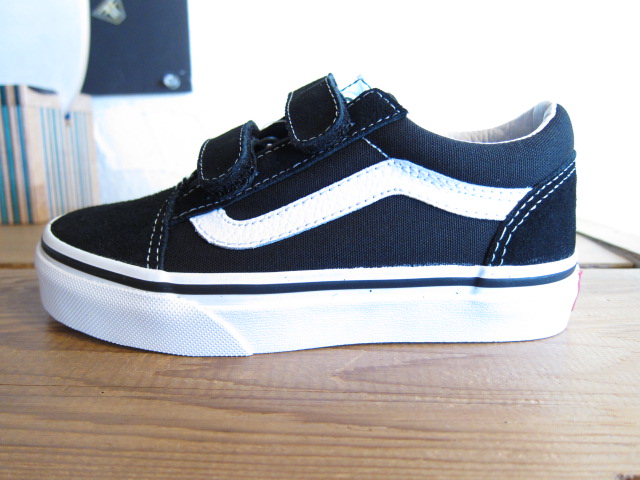 画像2: (SALE 30%OFF)VANS/OLD SKOOL V KID's  BLACK