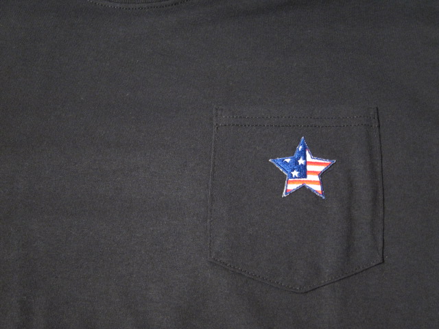 画像3: (SALE 30%OFF) BELIVE/LIMITED LINE PATCH STAR NAVY PKT  BLACK