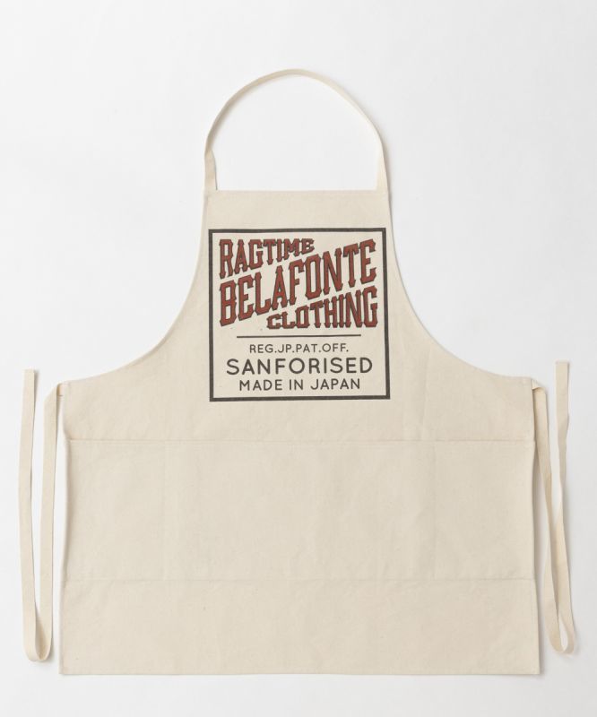 画像2: (SALE 30%OFF) BELAFOTE/RT SHOP APRON CANVAS  OFFWHITE