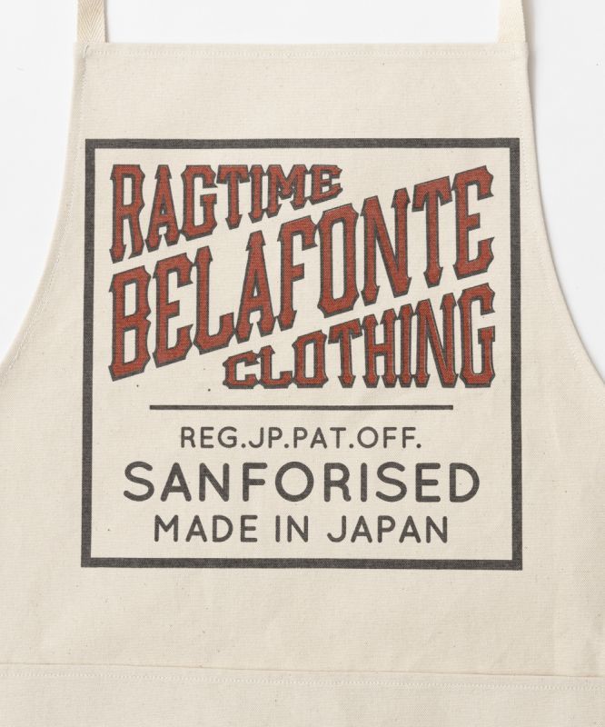 画像3: (SALE 30%OFF) BELAFOTE/RT SHOP APRON CANVAS  OFFWHITE