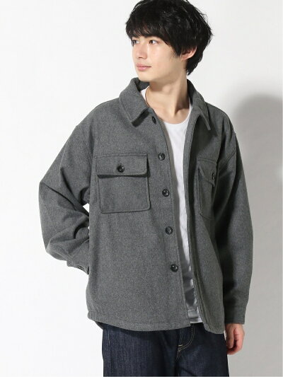 画像1: (SALE 30%OFF) CORISCO/MELTON CPO JKT  CHARCOAL