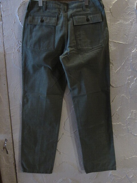 画像2: WORLD SURPLUS/US TYPE FATING PANTS  OLIVE