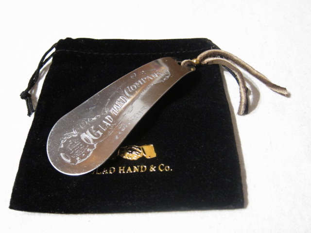 画像1: GLAD HAND/SHOE HORN  SILVER