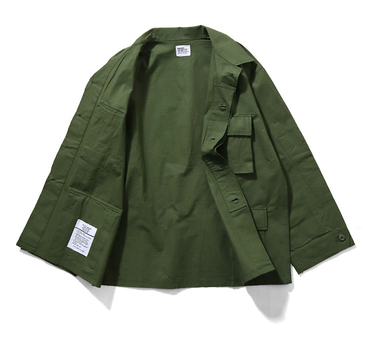 画像2: HOUSTON/RIP STOP BDU JKT  OLIVE