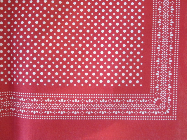 画像2: MODAS/BANDANA KLEINE PUNKTE  RED