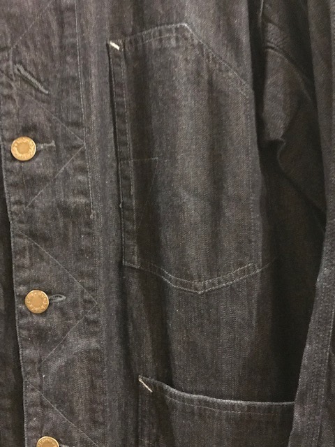 画像3: (SALE 30%OFF) VINTAGE EL/DENIM COVERALLS JKT  NAVY