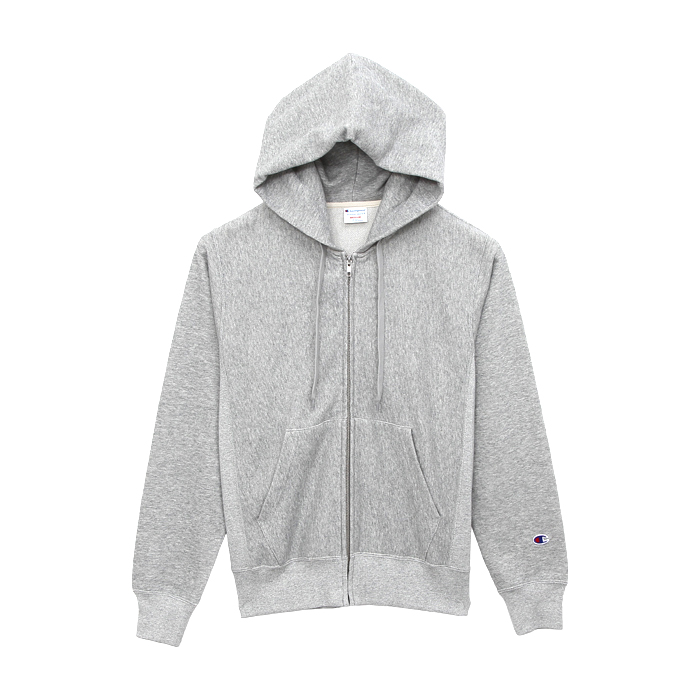 画像1: CHAMPION/REVERSE WEAVE ZIP HOODED  OX.GRAY