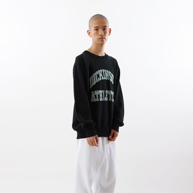 画像2: (SALE 35%OFF) CHAMPION/REVERSE WEAVE CREW PRINT SWEAT  M.BLACK