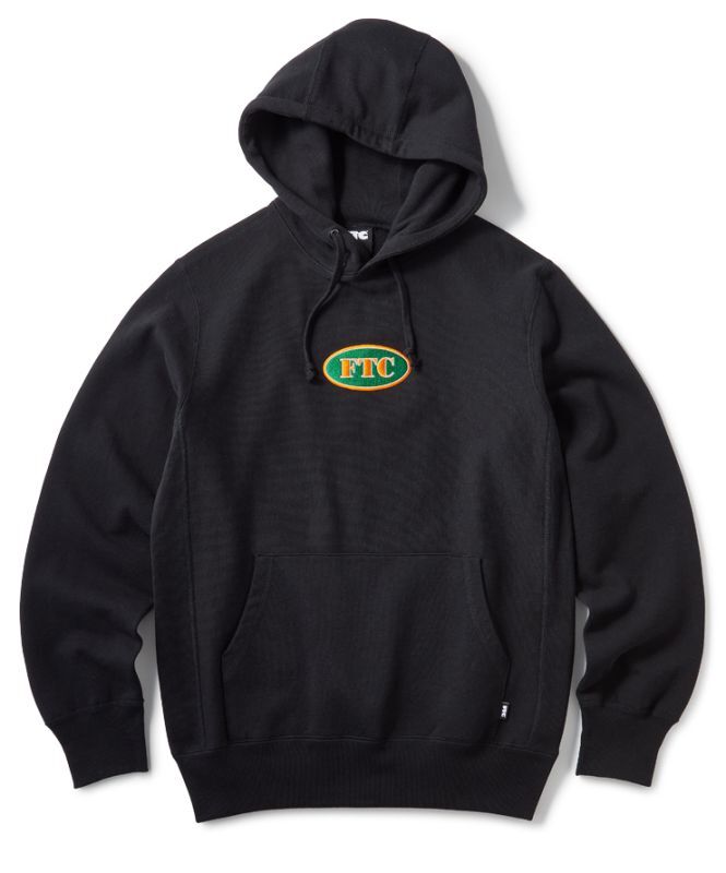 ftc FTC/ OVAL LOGO PULLOVER HOODY BLACK - パーカー
