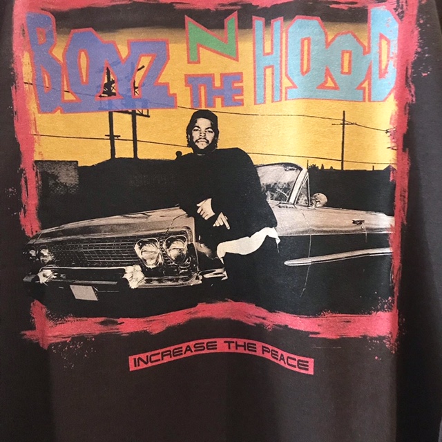 画像3: RAP TEES/BOYZ N THE HOOD ICE CUBE S/S T  BLACK