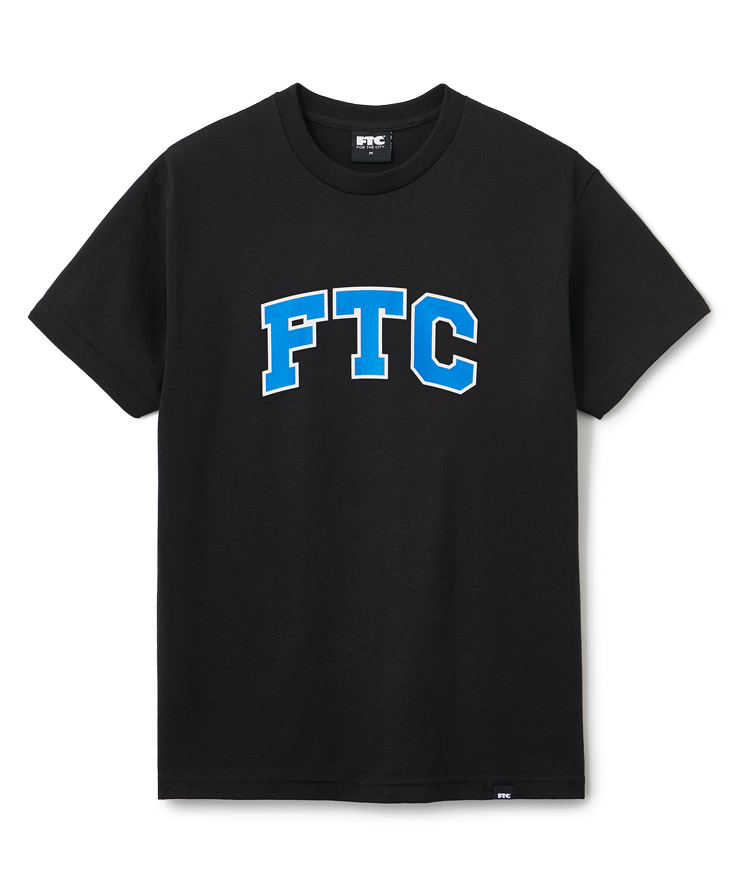 画像1: FTC/CLASSIC COLLEGE TEE  BLACK