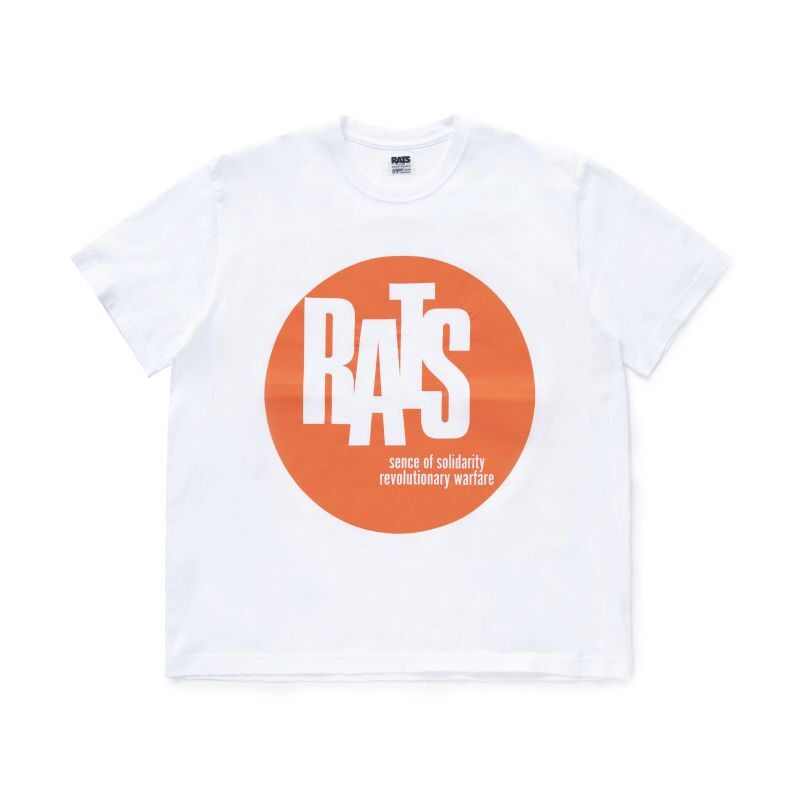 画像1: RATS/COLOR BALL T  WHITE