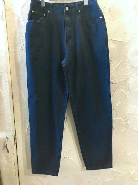 画像1: HAL HAM/DENIM WIDE TAPERED PANTS  INDIGO