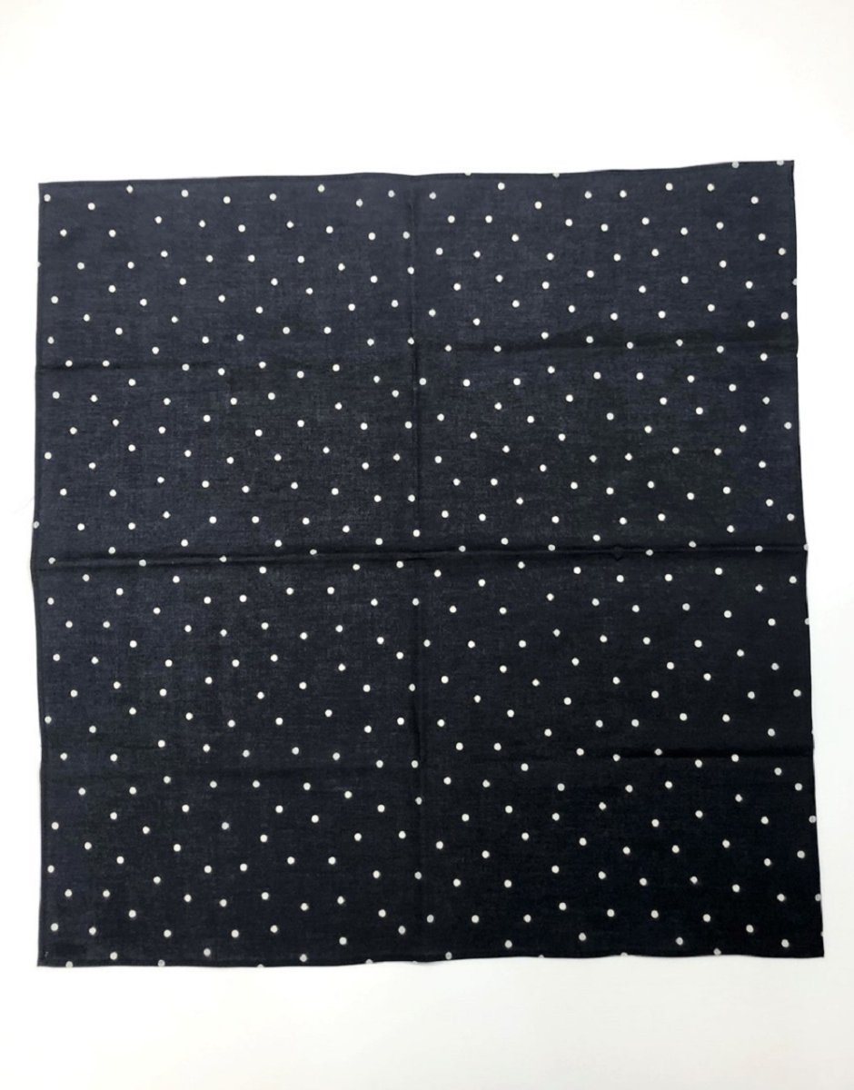 画像1: BELAFOTE/RT SCARF DOT  BLACK