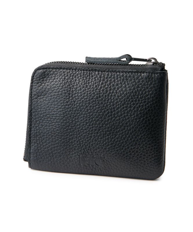 画像1: FTC/LUXE LEATHER COMPACT WALLET  BLACK