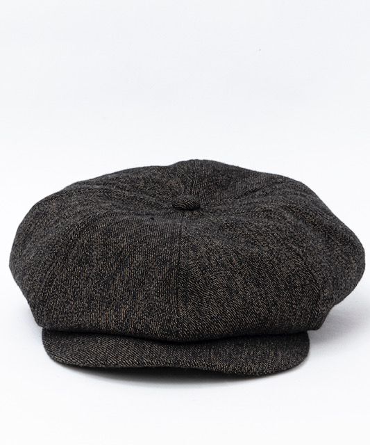 画像1: BELAFOTE/RT PEAKY HAT MIX HEATHER MIX BROWN